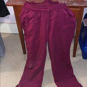 ❤️Maroon Scrubstar Cargo Pants❤️